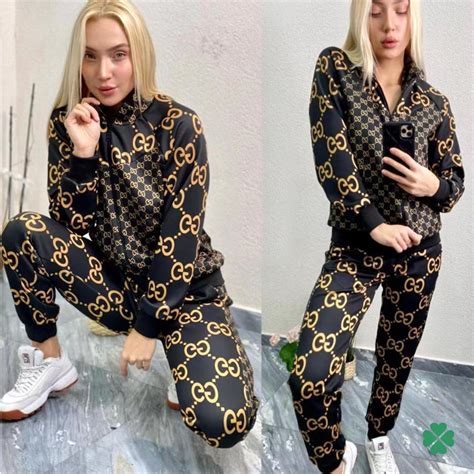 replica gucci tracksuit womens|authentic gucci tracksuit.